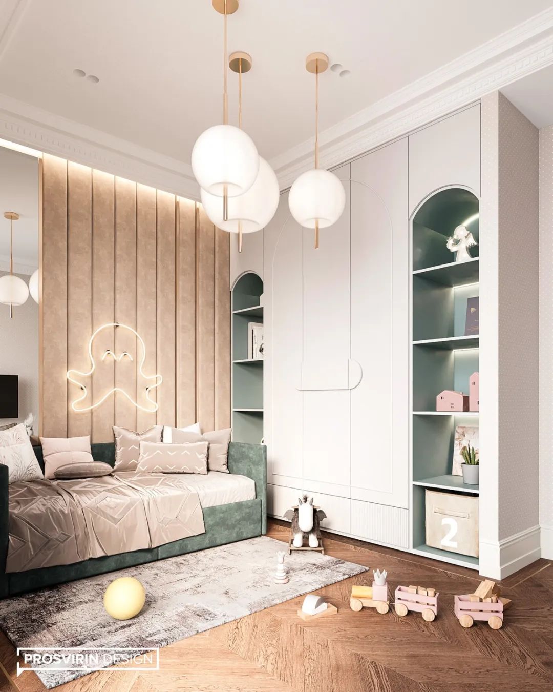 现代轻奢住宅丨Prosvirin Design-26