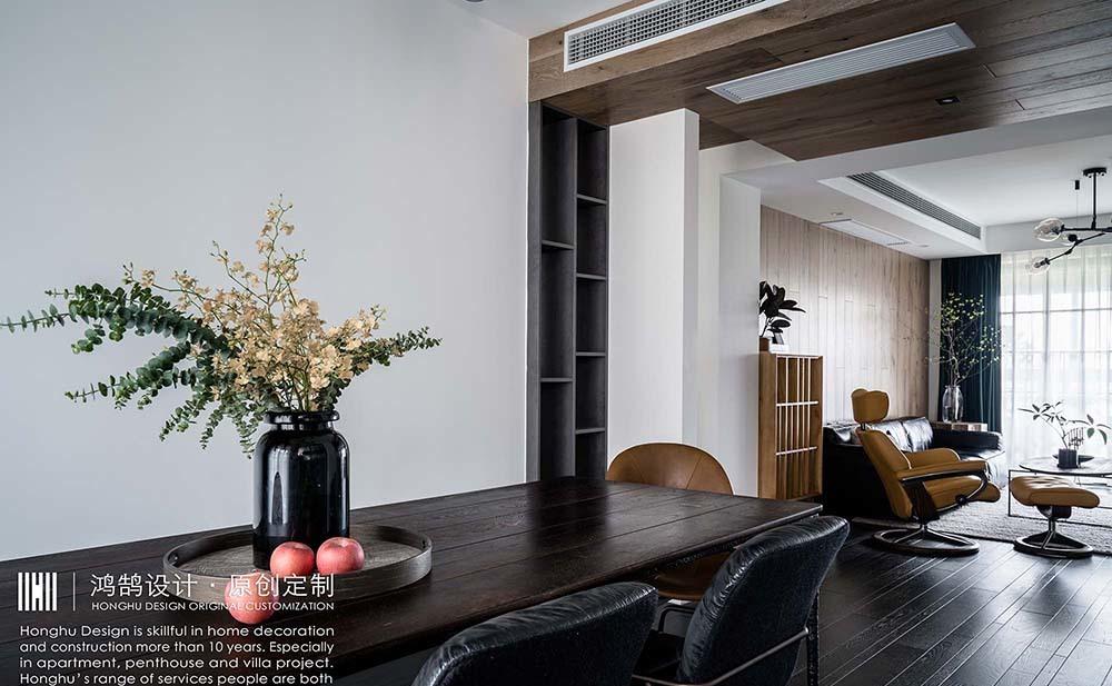 复古乡村民宿风,木地板上墙的惊艳之作-19