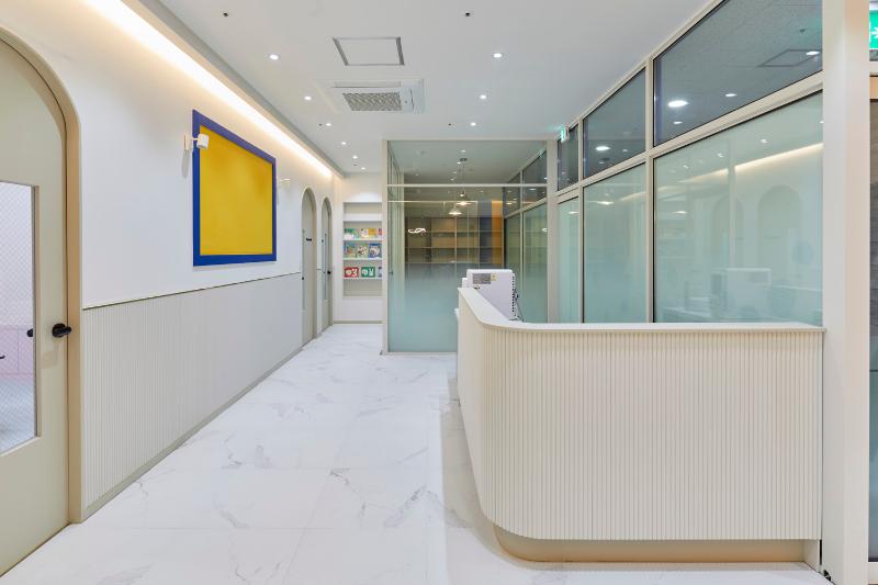 简约清新，34 平米儿童学校空间设计-3