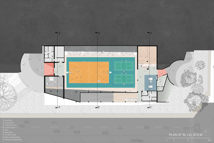 Figured Ground - University Sports Arena / Thirdspace Architecture Studio-43