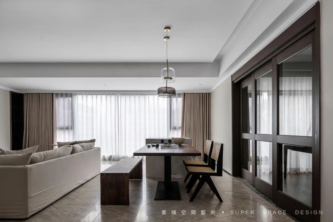 素朴实景 · 120㎡精装房设计丨何榆菡,朱渝-46