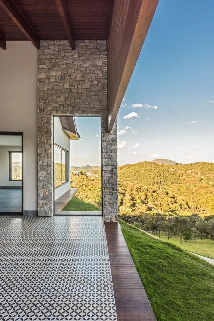 巴西热带草原生态别墅的室内设计-53