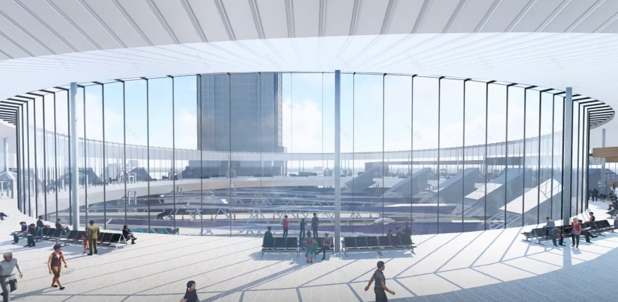 Ring-shaped concourse proposed for major renovation of Los Angeles' Union Station-2