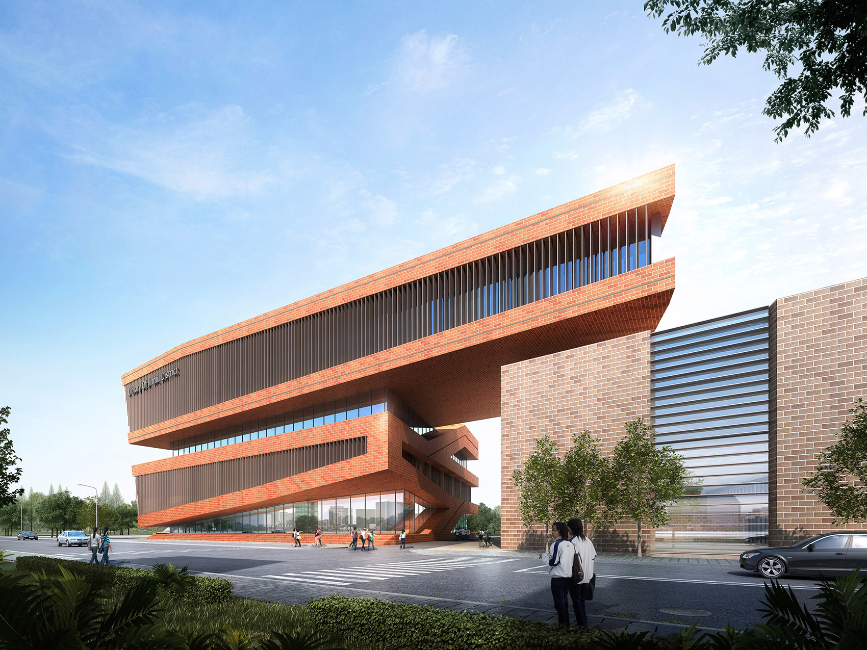 成都市金牛区图书馆及外化成中学 / 杜兹设计-99