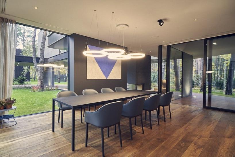 融入松林中的圆形木屋丨波兰丨Przemyslaw Olczyk Mobius Architekci-22