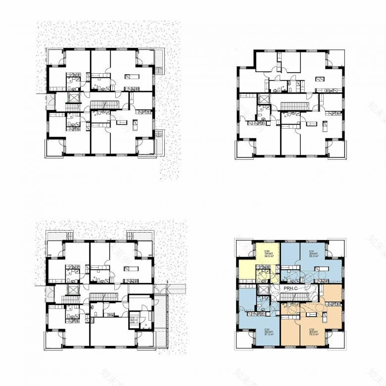 Kirsti Sivén & Asko Takala丨Kyösti Kallion tie Housing丨Finland-10
