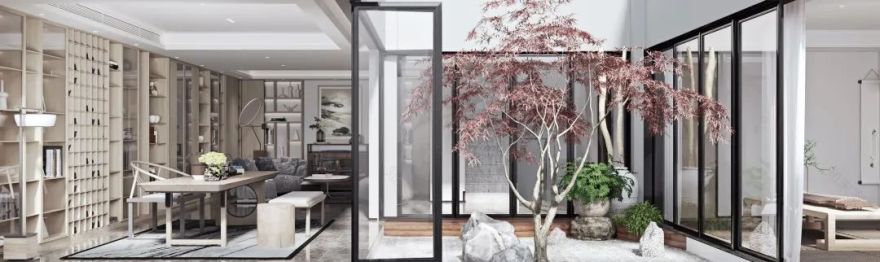 金科·九曲河新中式禅意家居丨彭华设计团队-16