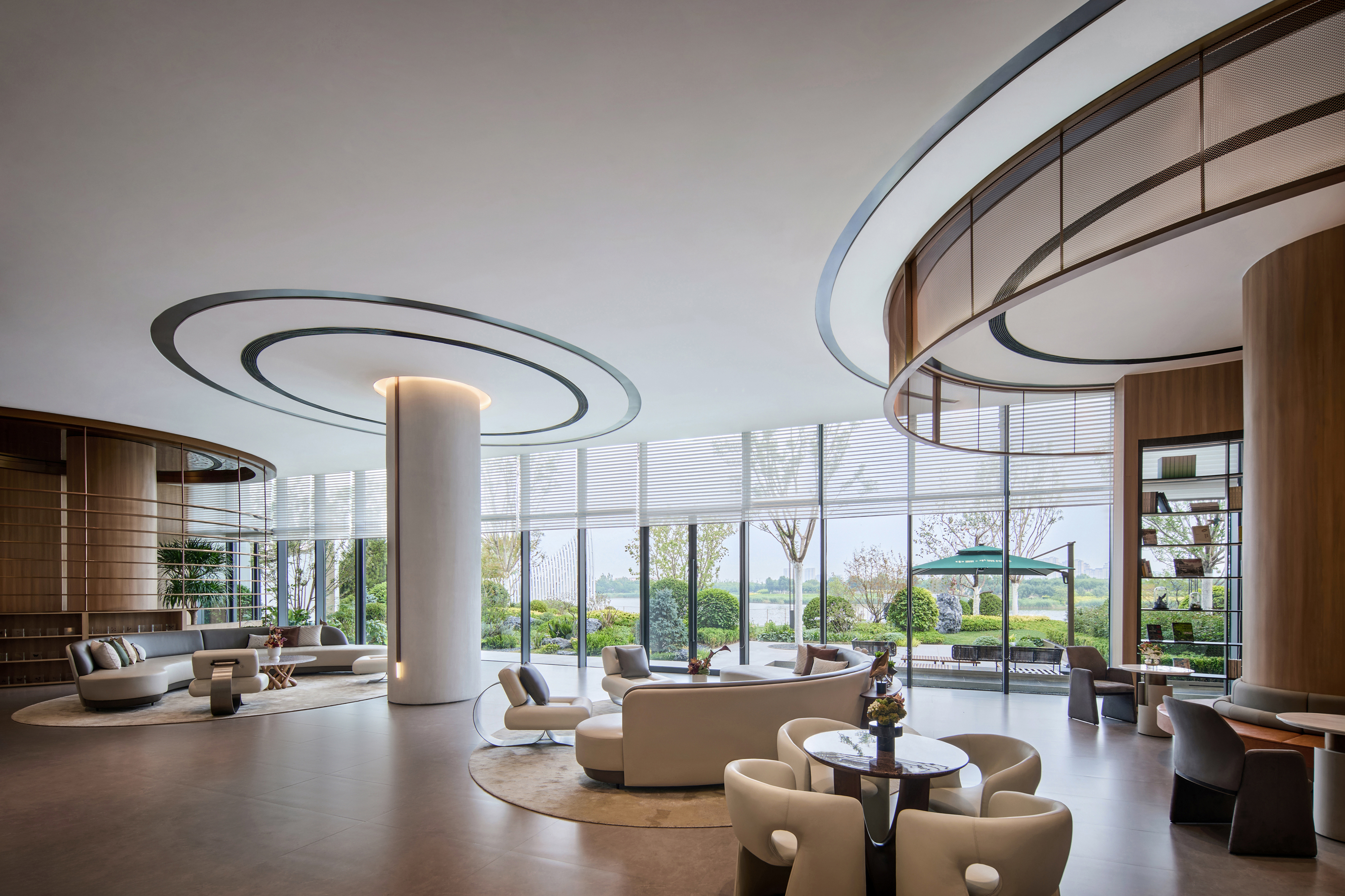 天津中新澜湖庭丨中国天津丨硬装设计为引擎联合设计,建筑设计为方标世纪建筑设计,景观设计为现工设计-66