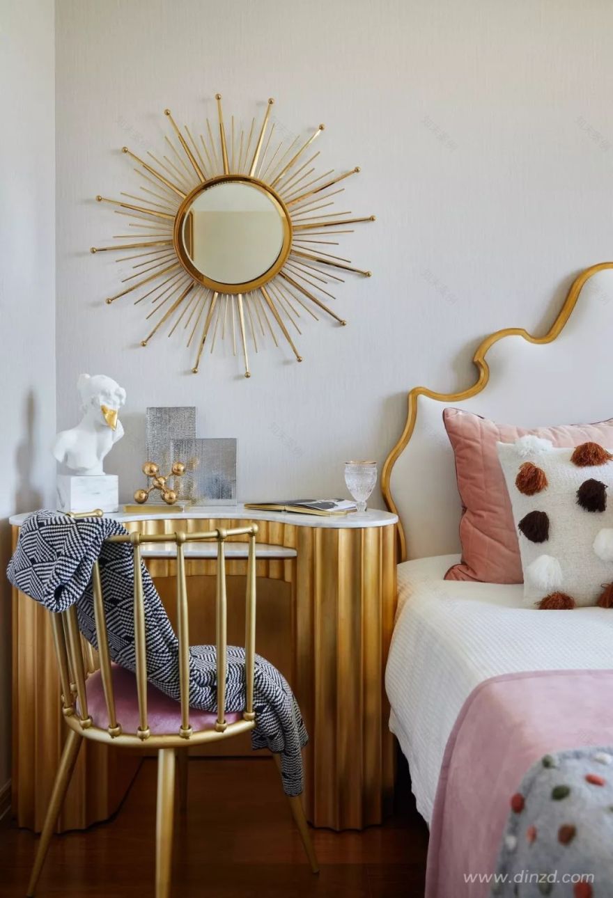 大华·徐州潘安湖首府洋房 | 摩登复古的金色空间-44