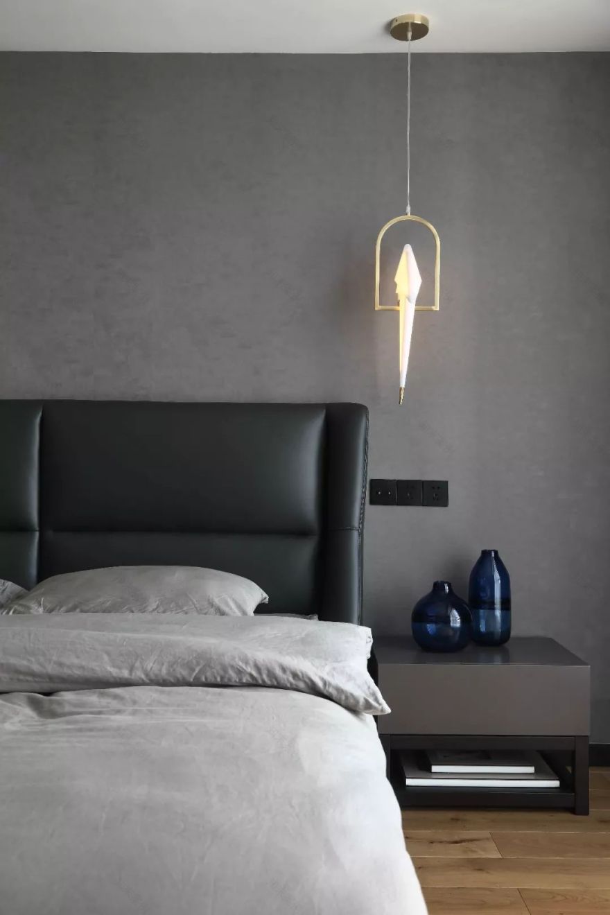 宁波 90 后小夫妻的现代简约暗系家居-44