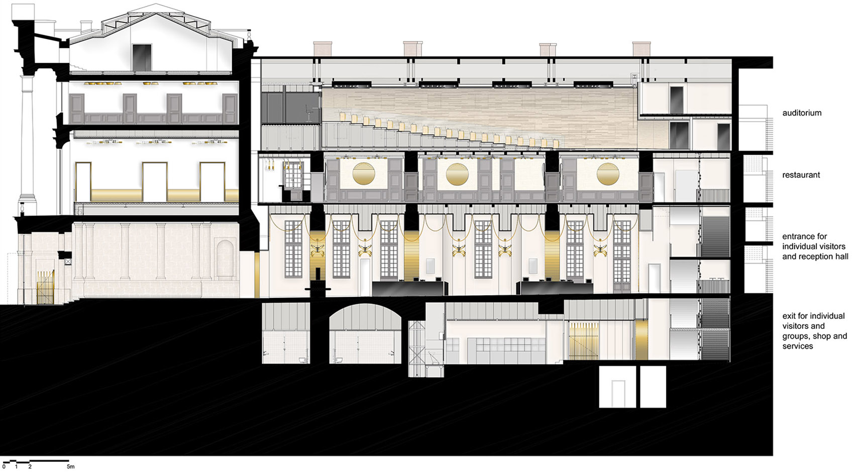 凡尔赛宫金色大厅，法国 / Dominique Perrault Architecture-71