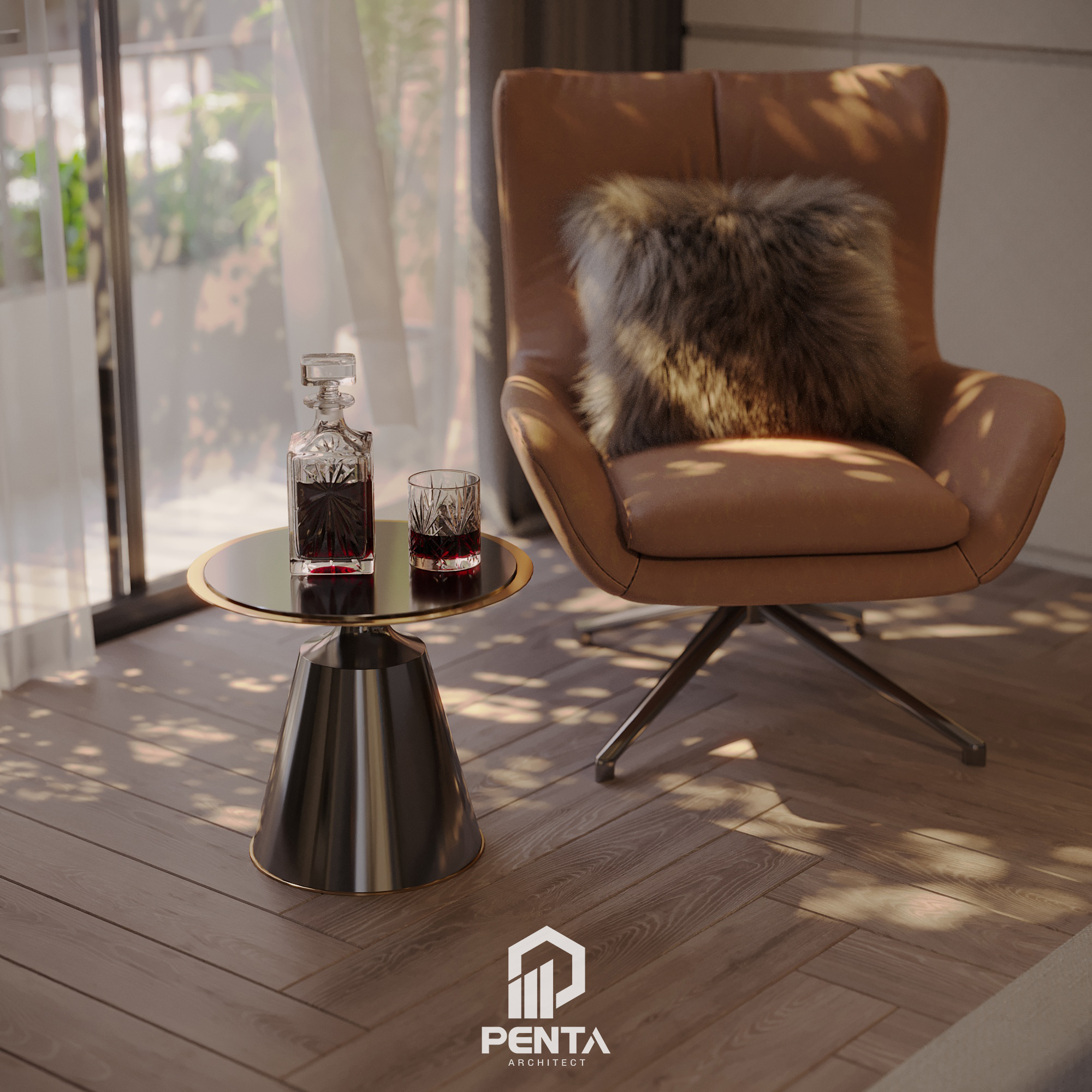 室内设计:主卧室丨越南河内丨Kiến trúc PENTA  TOAN VU DESIGN-5