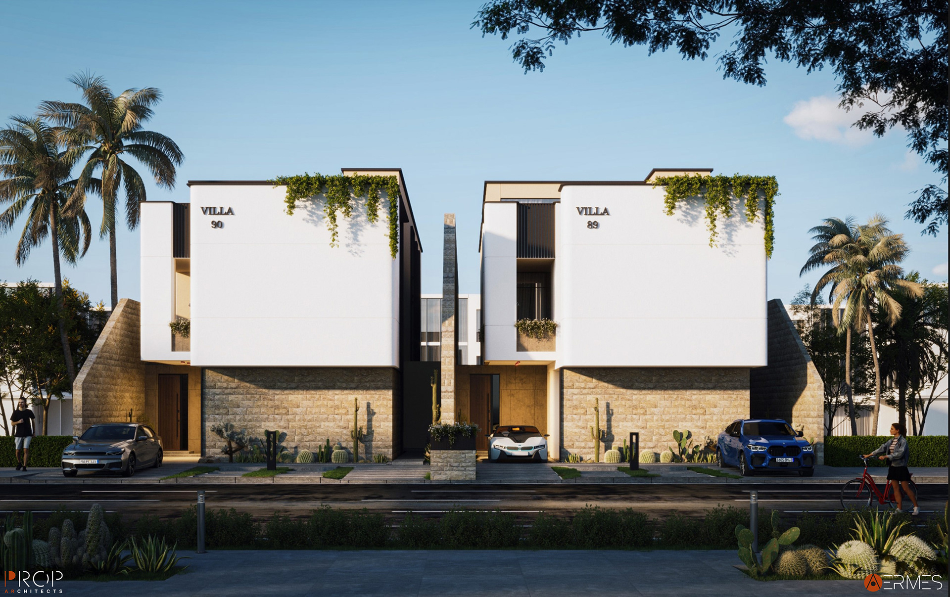 别墅外观丨沙特阿拉伯丨PROP & AERMES ARCHITECTS-16