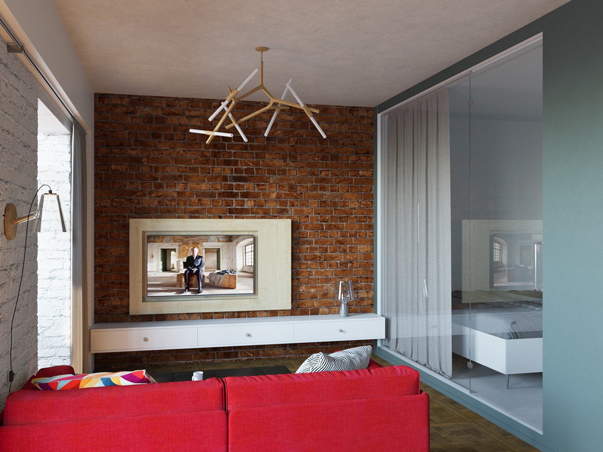 公寓室内设计（含各功能区）-14