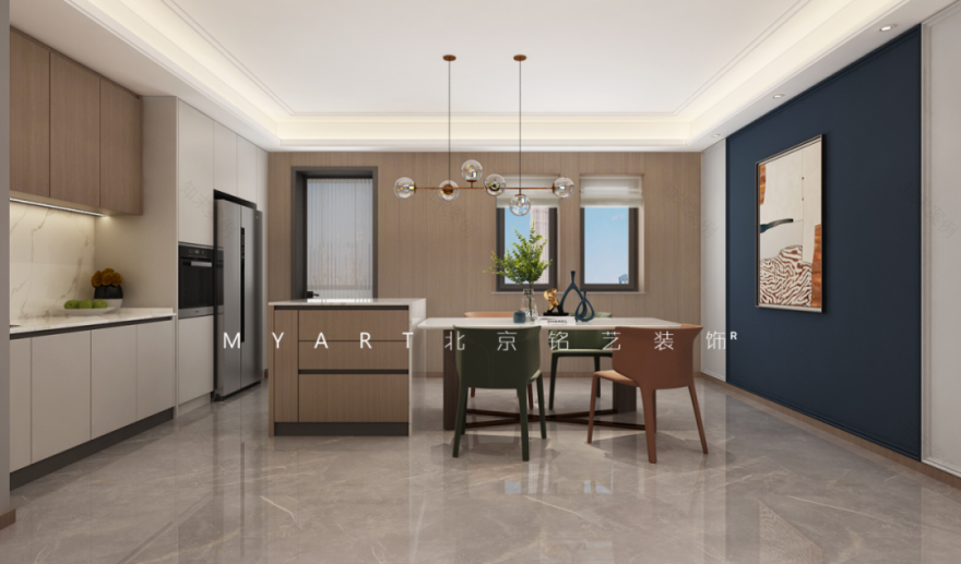 现代美学打造 170 平宽敞明亮家-21