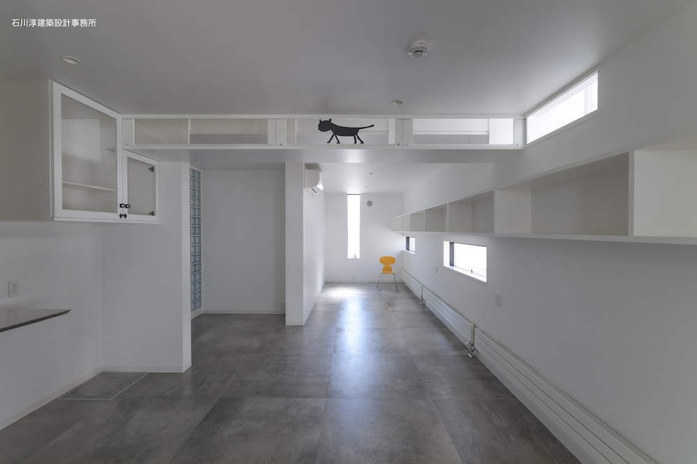 猫も通勤・事務所併用住宅OUCHI  48丨日本福岛丨石川淳建築設計事務所-30