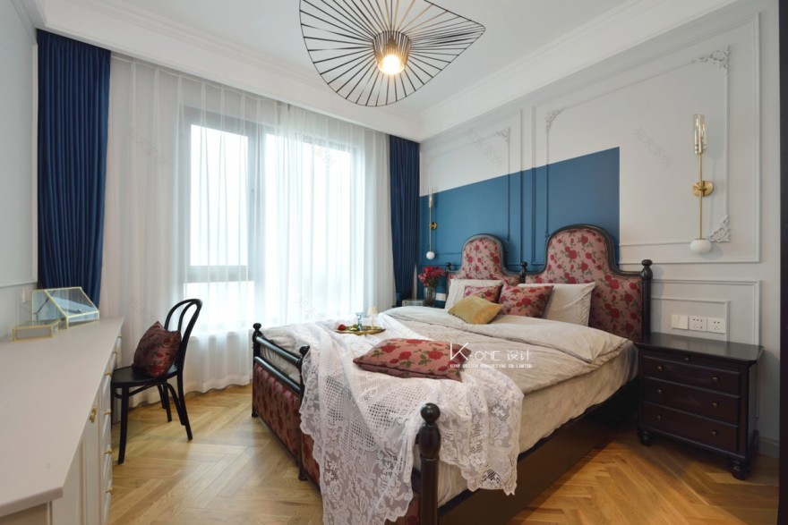 法式轻奢三居丨kone 设计-11