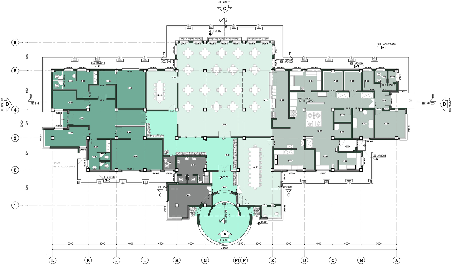 萨尔马德钢铁公司·食堂和更衣室-49