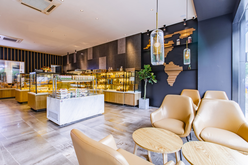 蜜悦蛋糕甜品站 | 温暖色调与通透空间的甜蜜邂逅-16