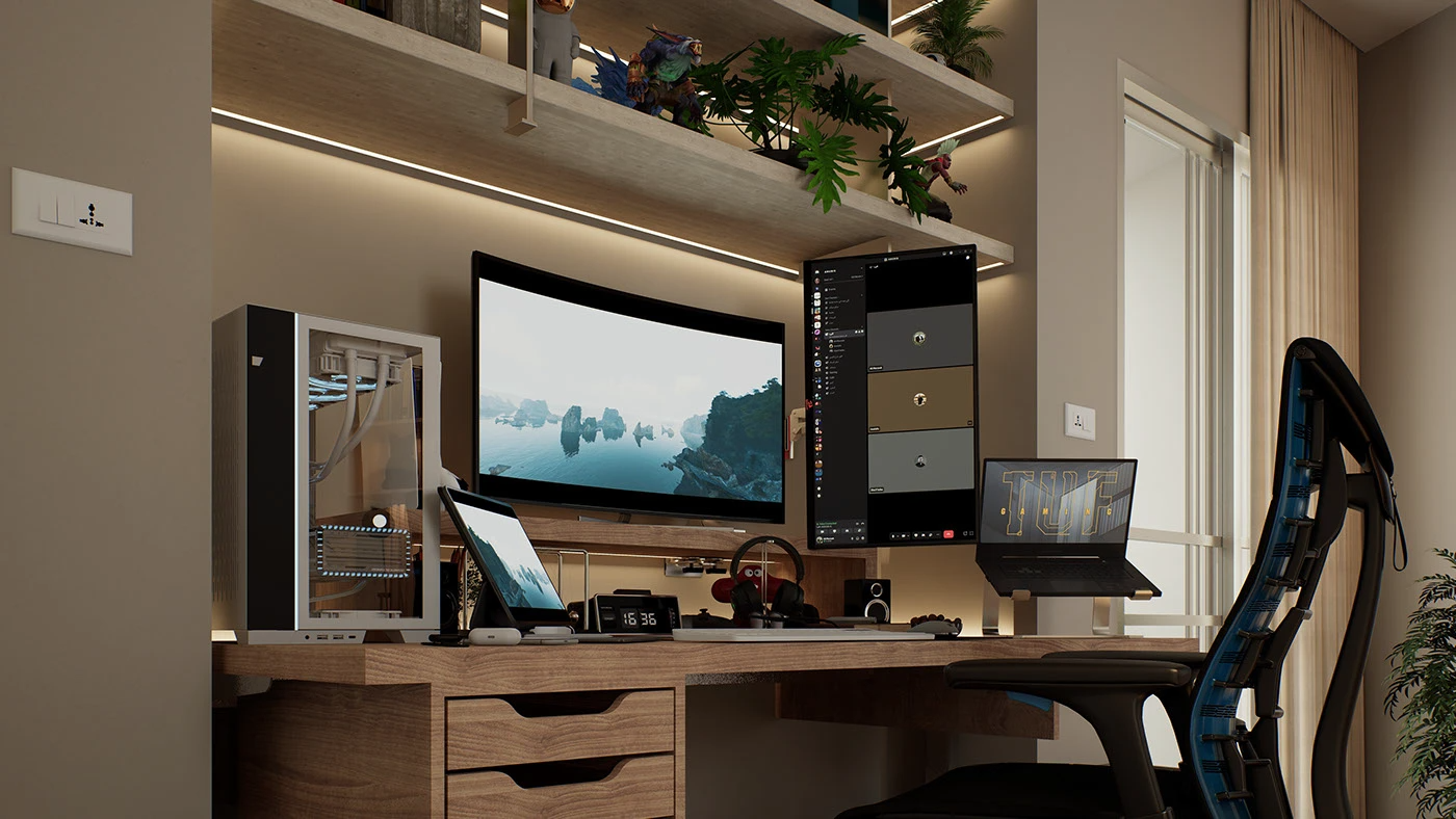 风格室内设计（青年卧室）-19