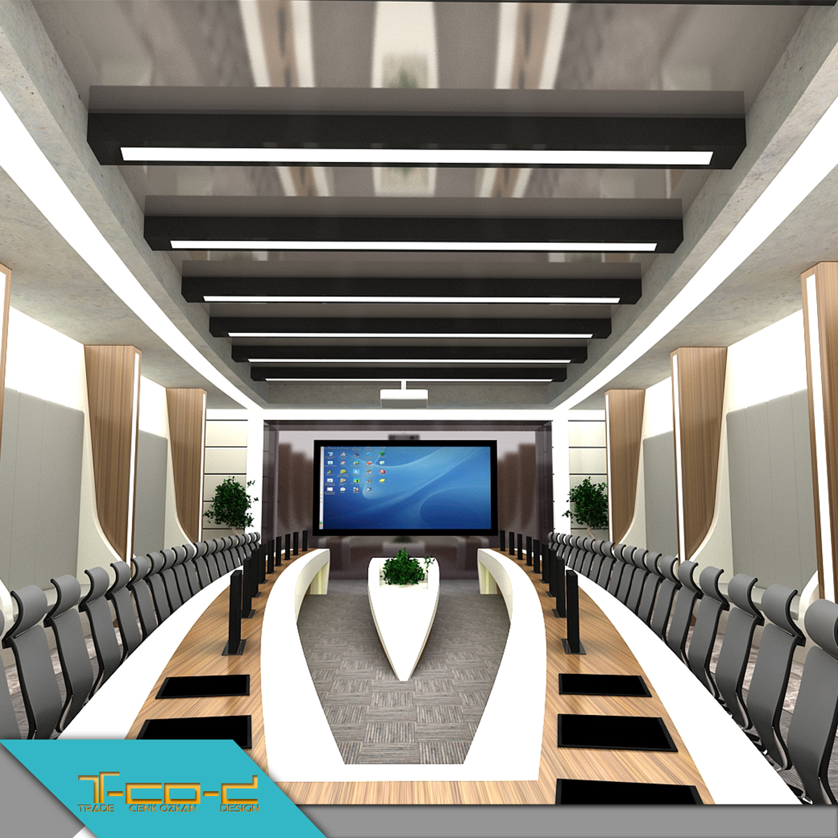 智慧会议厅设计，引领办公空间新潮流-21