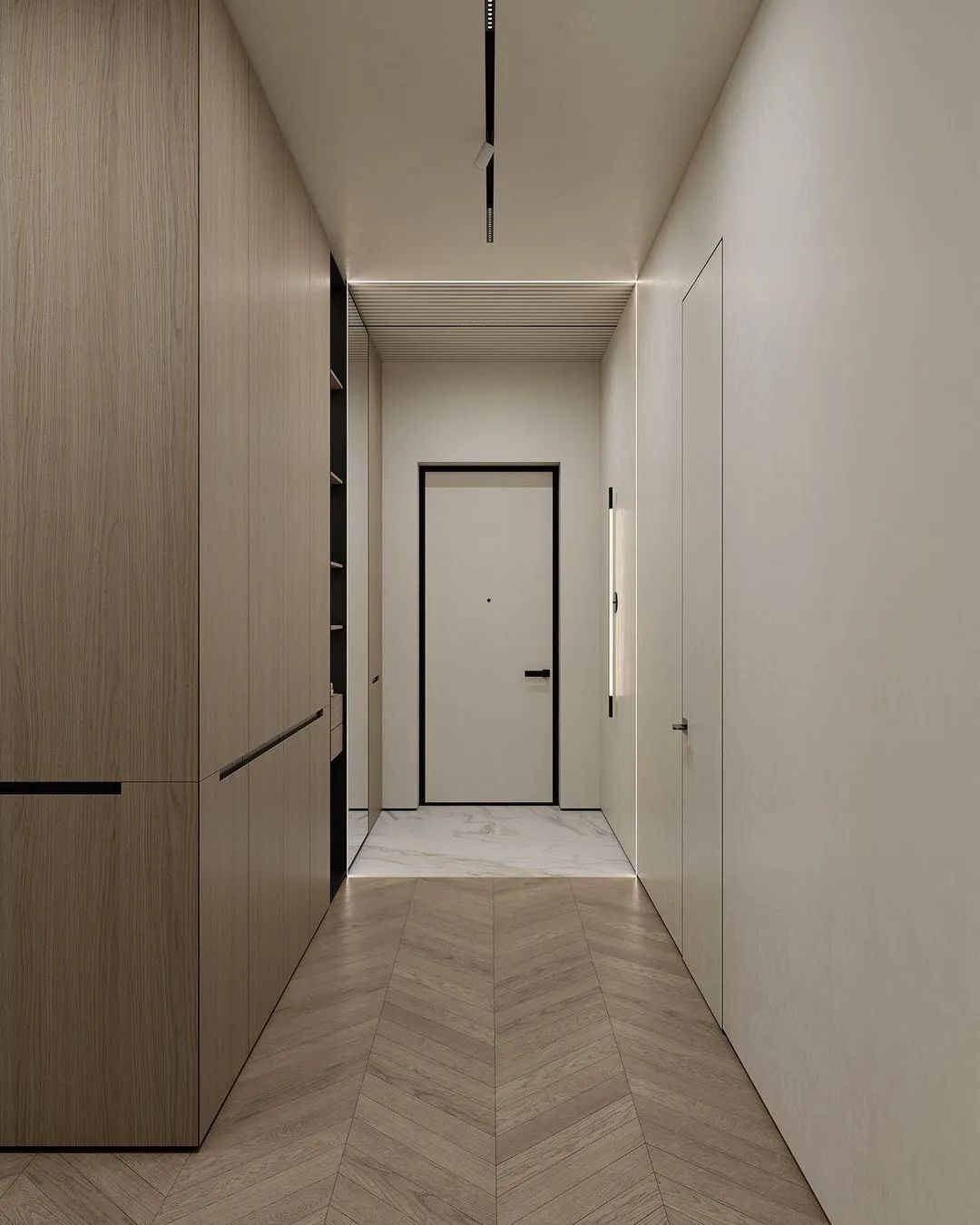 奶油色调的现代空间设计丨俄罗斯圣彼得堡丨DE&DE Studio-5