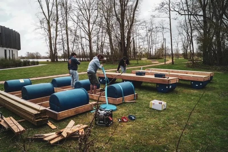 Vlotkamp水上饭店,布姆坎普树屋饭店丨比利时丨Tobias Knockaert与Kika Merlin夫妻-36