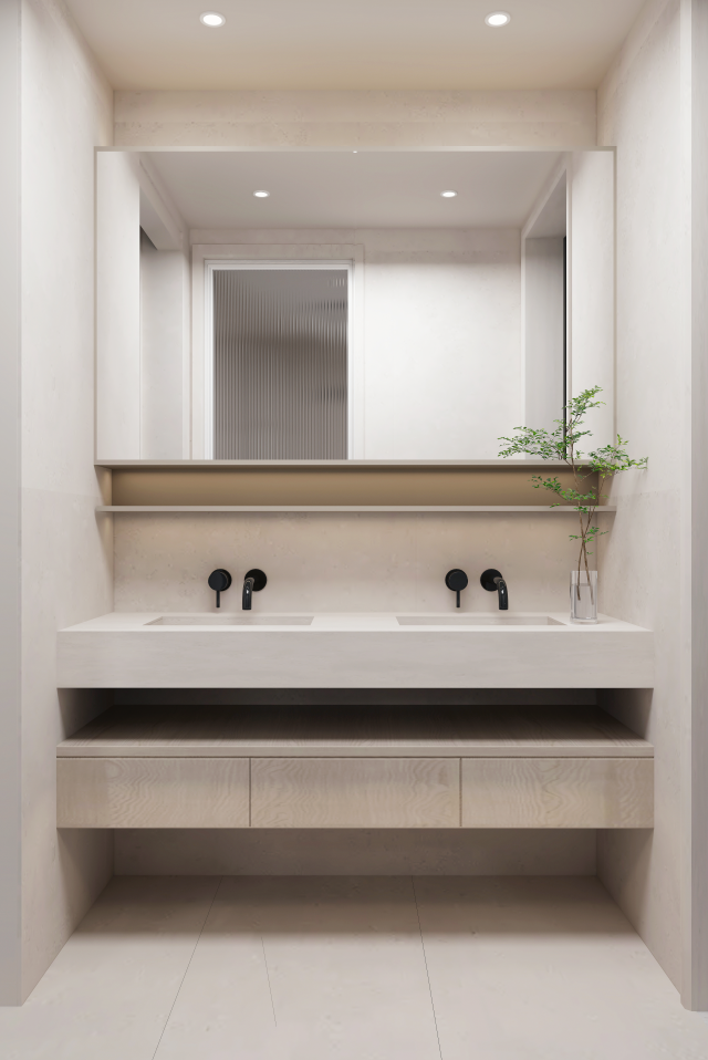 奶油系风格设计,打造舒适温馨之家丨中国长沙丨周笙笙建筑装饰设计-42