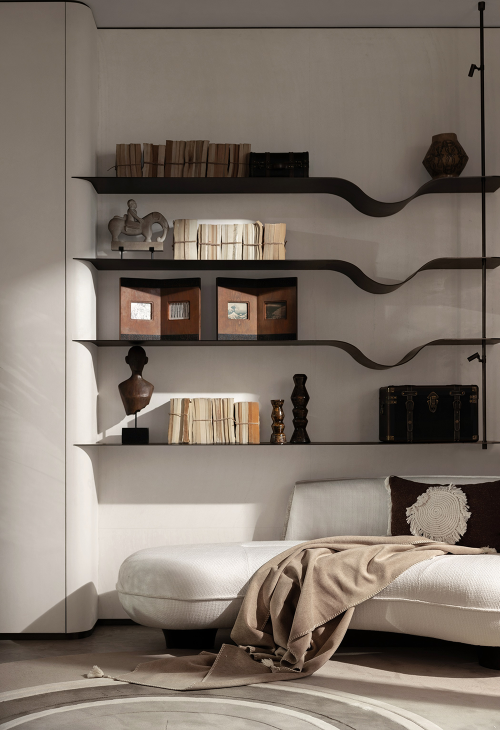 海口万华江东麓岛云溪岛二期上叠别墅样板间丨中国海口丨深圳市盘石室内设计有限公司-23