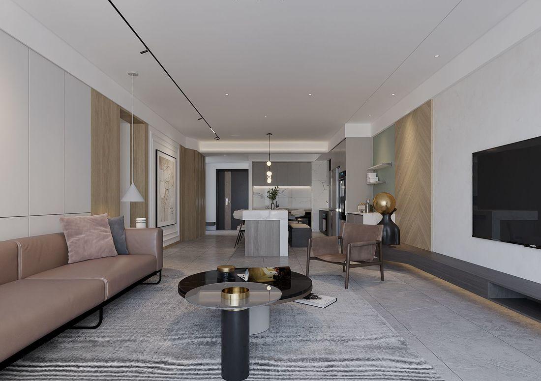 大橡空间 135㎡平层设计-14