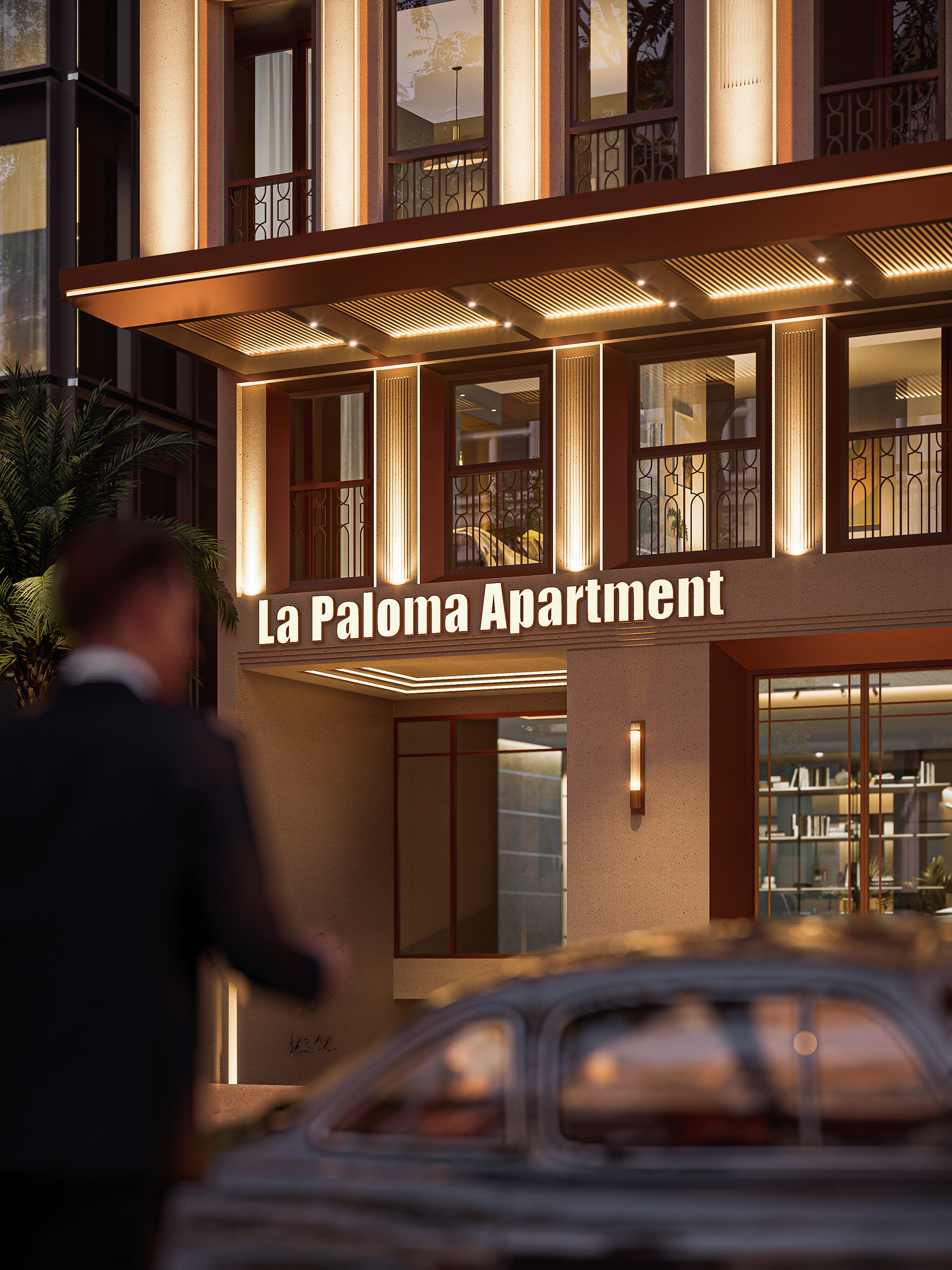 Morden mix Art Deco Apartment-6