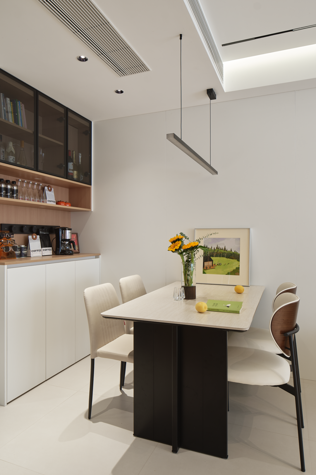 90平现代+原木奶油风家装丨中国闵行丨上海欧碧雅空间设计-25