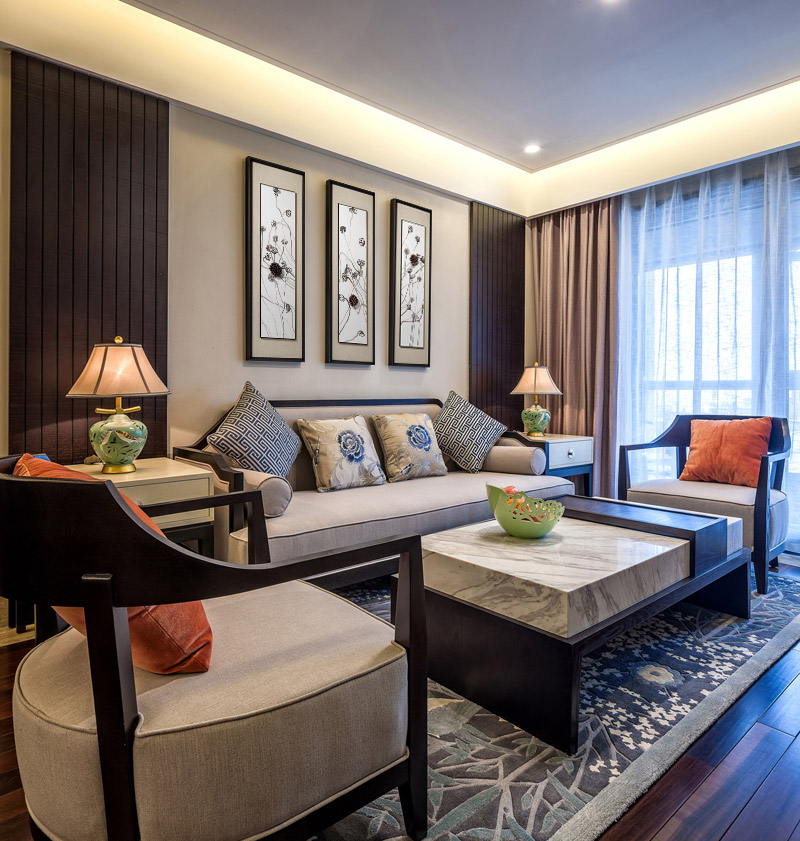 移步换景的中式风情,小空间，也能有浓浓中国味-2