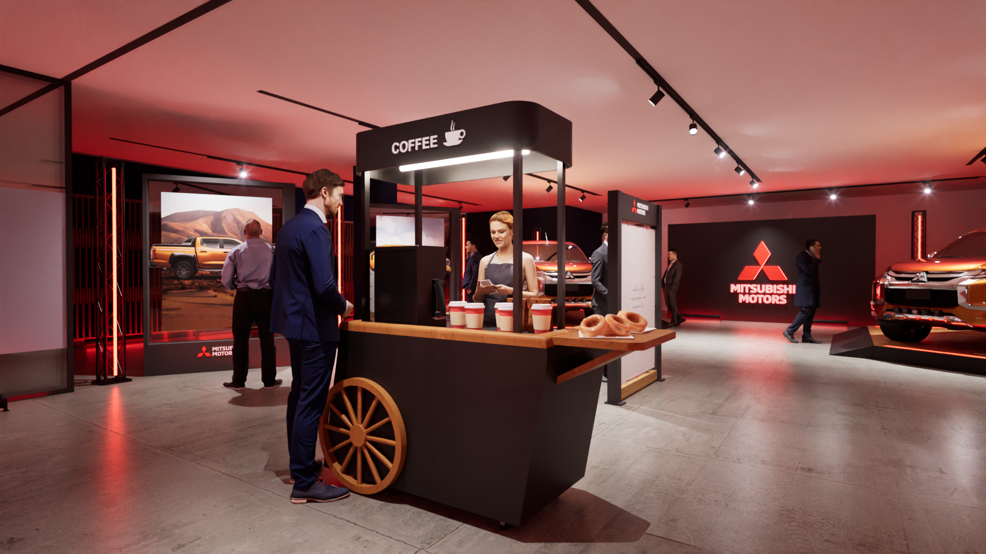 Mitsubishi Kick  Off Meeting场地设计与制作丨墨西哥墨西哥城-8