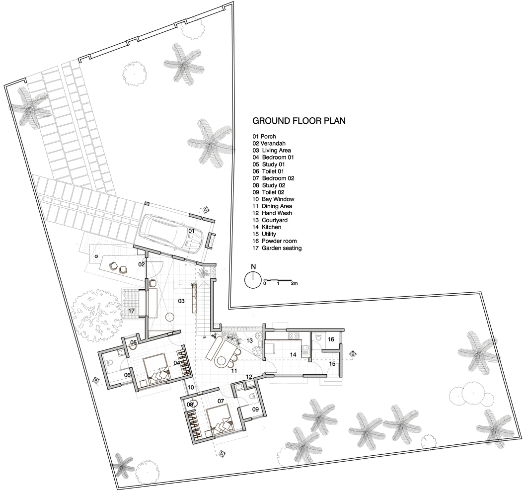 印度孟普利 Banyan Tree House丨Tales of Design studio-12