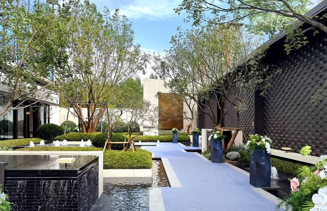 沈阳风景园林股份有限公司施工作品展I华润·润澜庭项目一期示范区景观工程-26