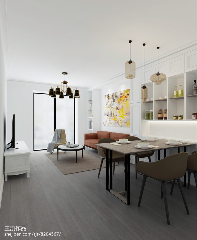 昌平张公馆70平米二居装修项目丨中国昌平-9