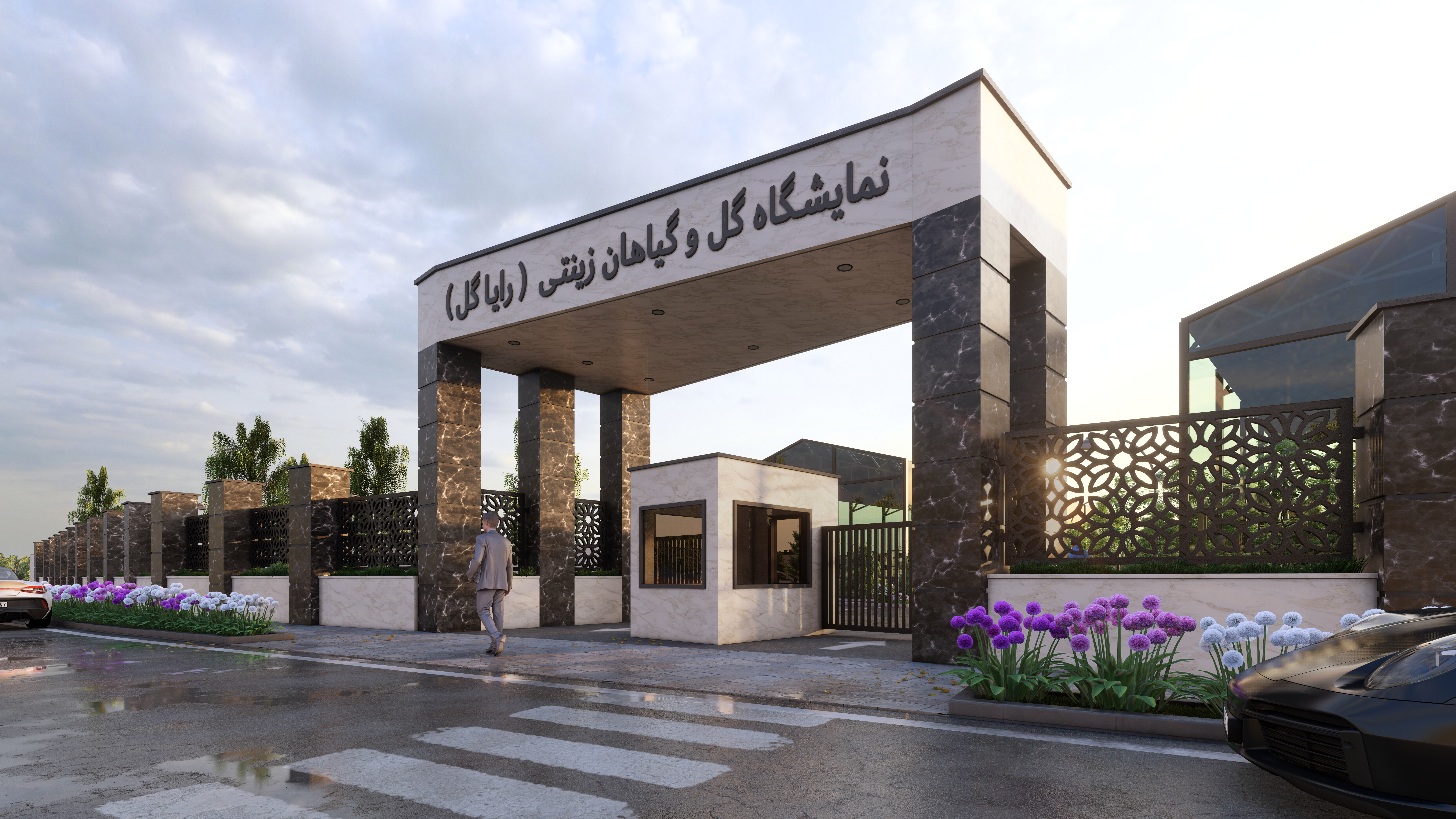 花卉购物中心丨伊朗德黑兰丨Mehrdad Ghazaghi-5