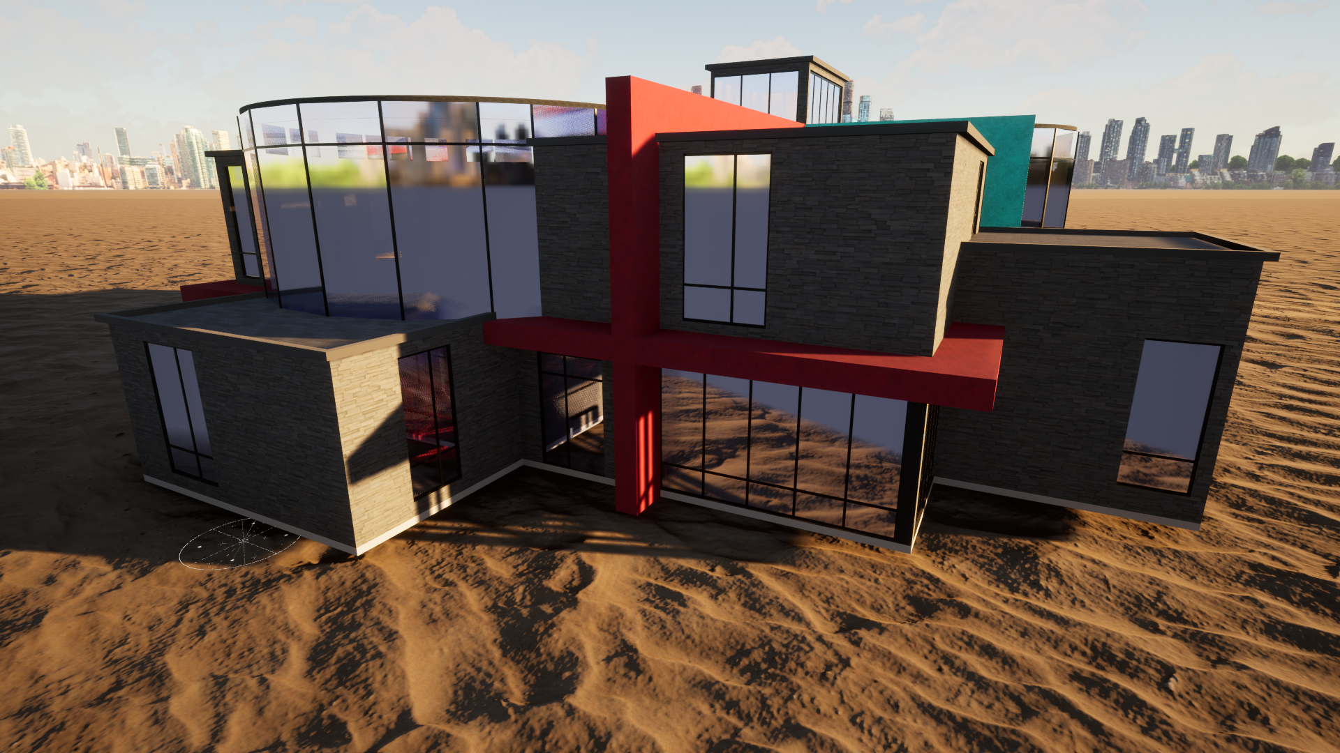 Rectangles and Circles | Modern Villa-1