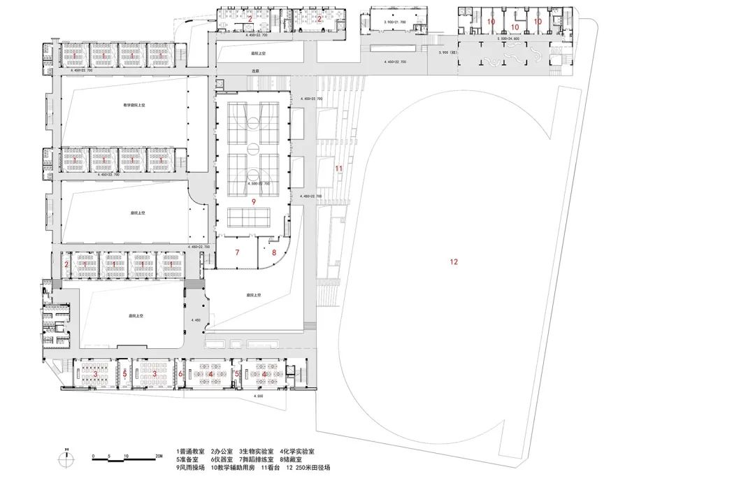 深圳南山麒麟中学改扩建工程丨中国深圳丨深圳大学建筑设计研究院有限公司-93