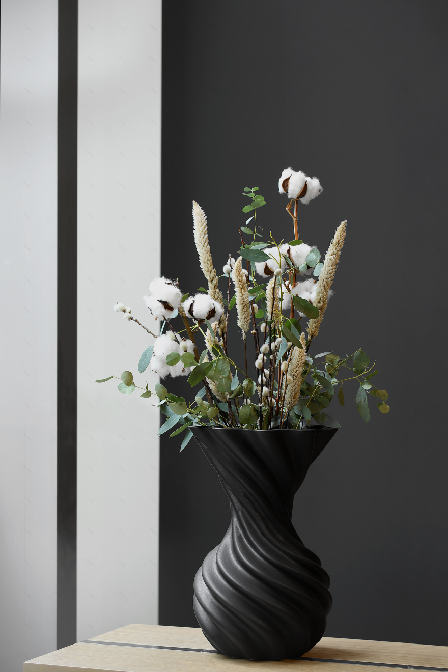 折纸动态的陶瓷装饰花瓶·Miss Jolie-10