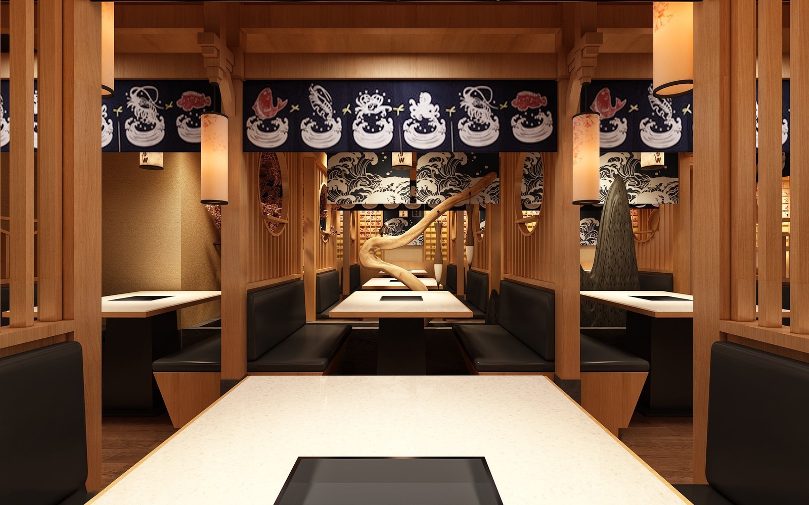 牛 new 寿喜烧火锅丨中国上海丨六器空间设计-7