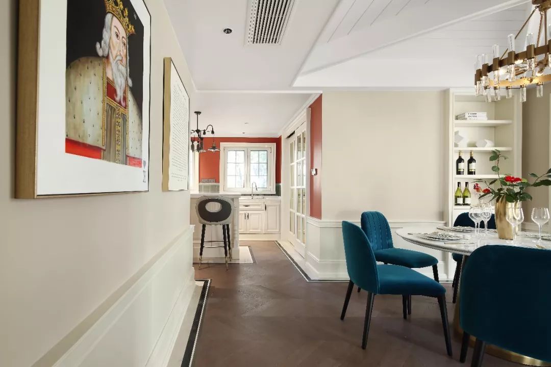 包豪斯色彩碰撞,打造 500 平方米艺术摩登空间-22