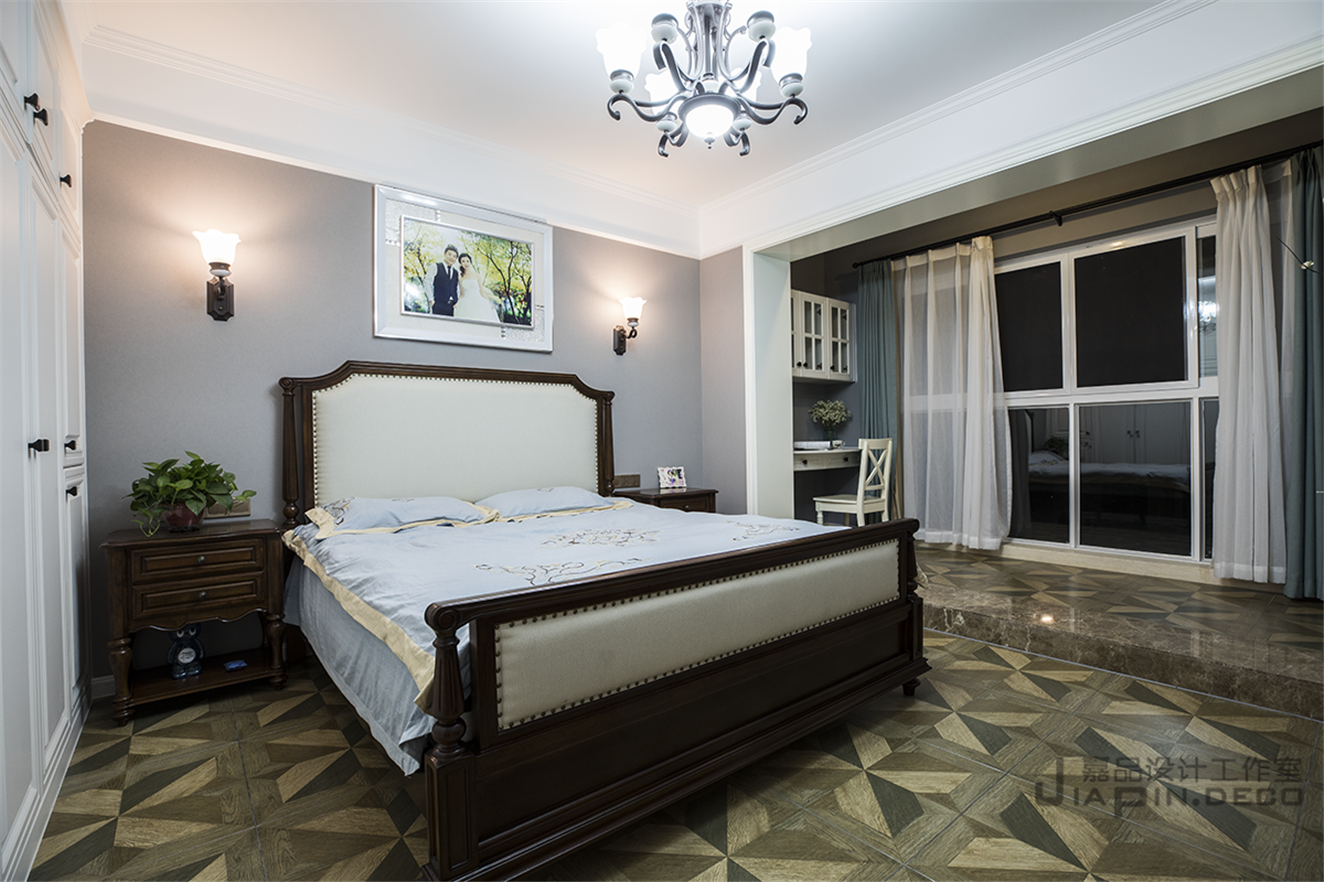 嘉品新作-花样年花郡150平美式风-21