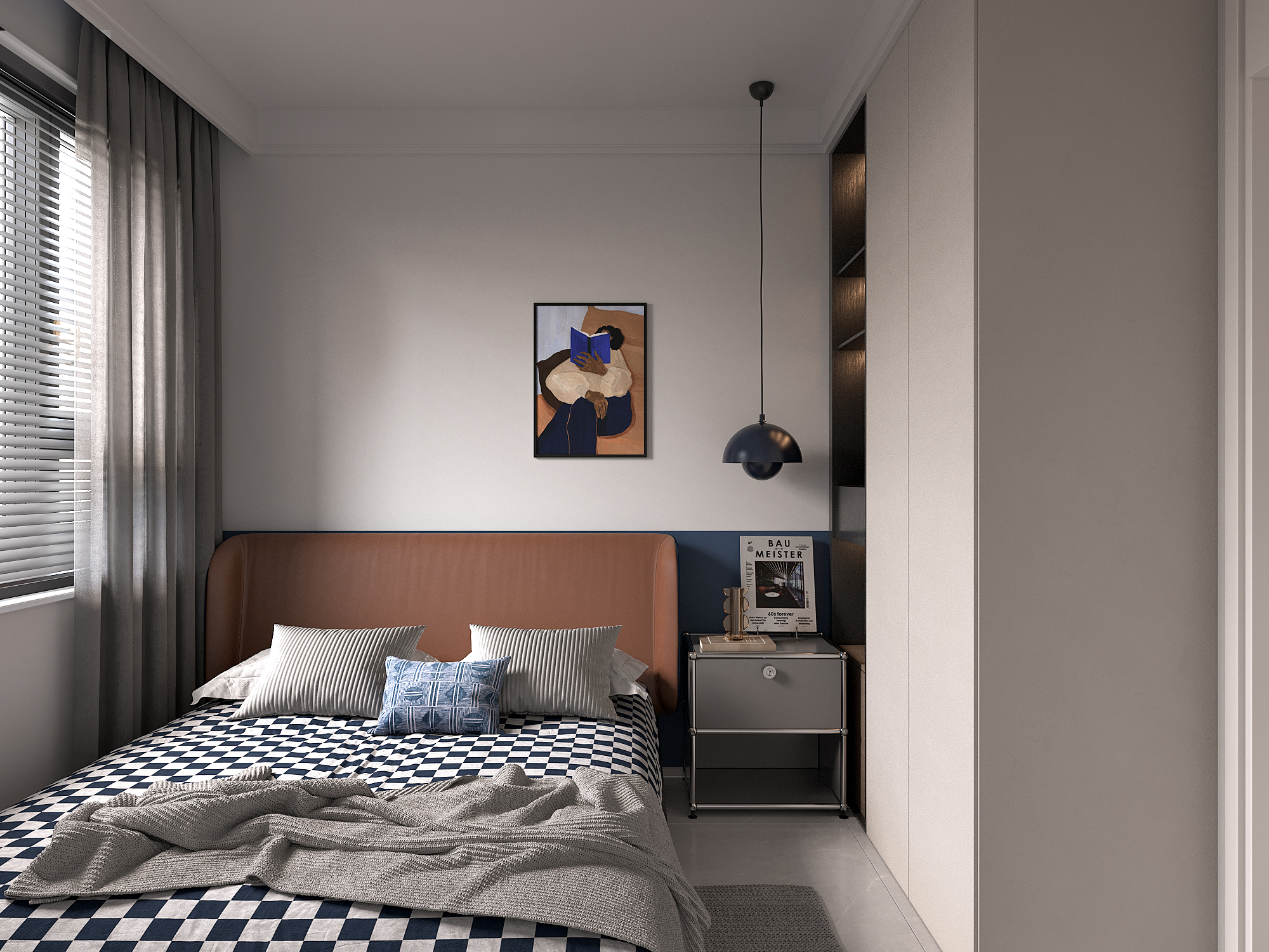 WOW 现代风小户型方案丨中国邯郸丨Adobe Photoshop-11