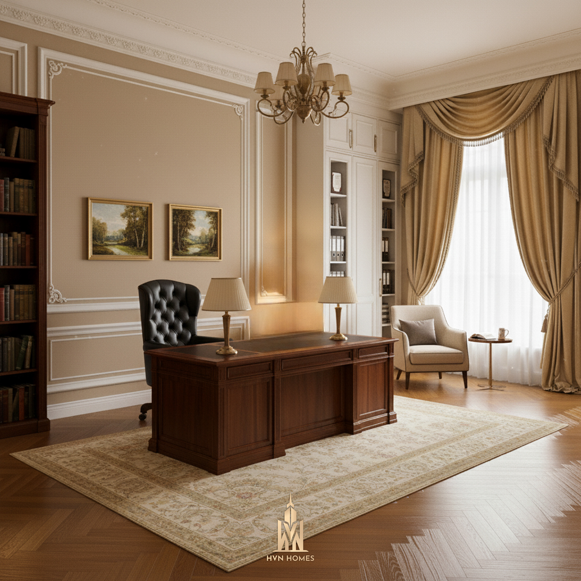 Timeless Classic Interior Project - HVN Homes-5