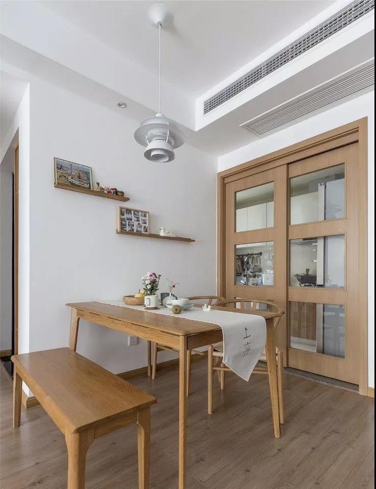 92㎡北欧风清新小屋，文艺薄荷绿装点生活-8