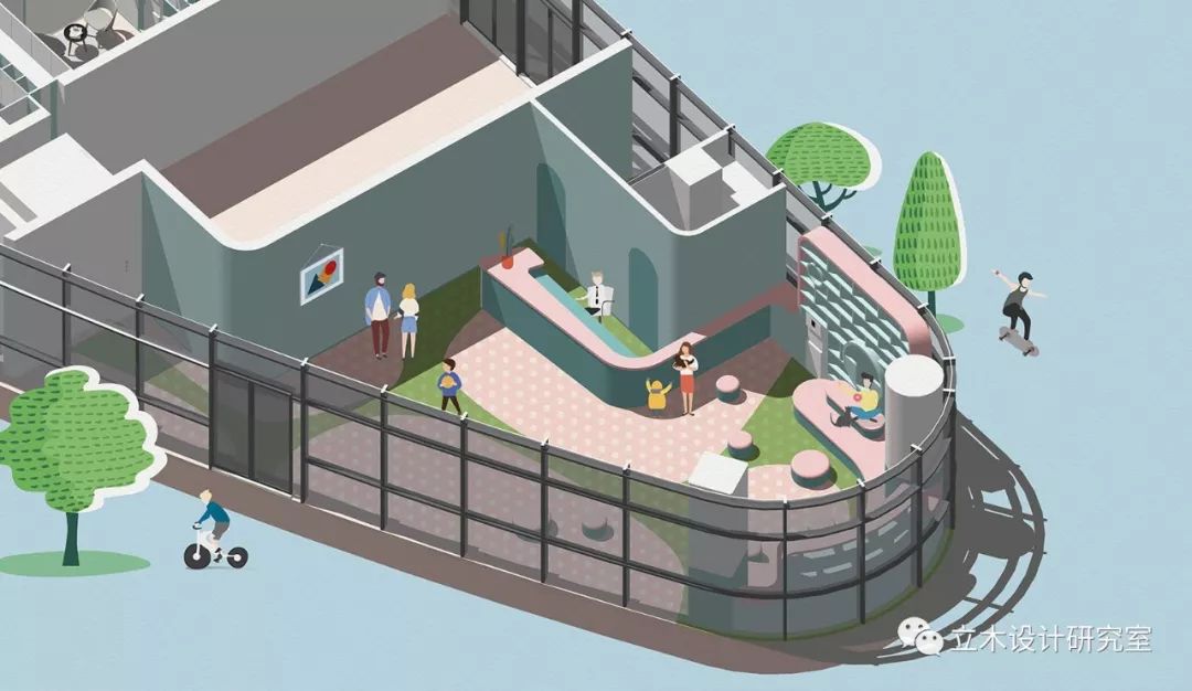 立木将幼儿园搬入海边“邮轮” 立木-1