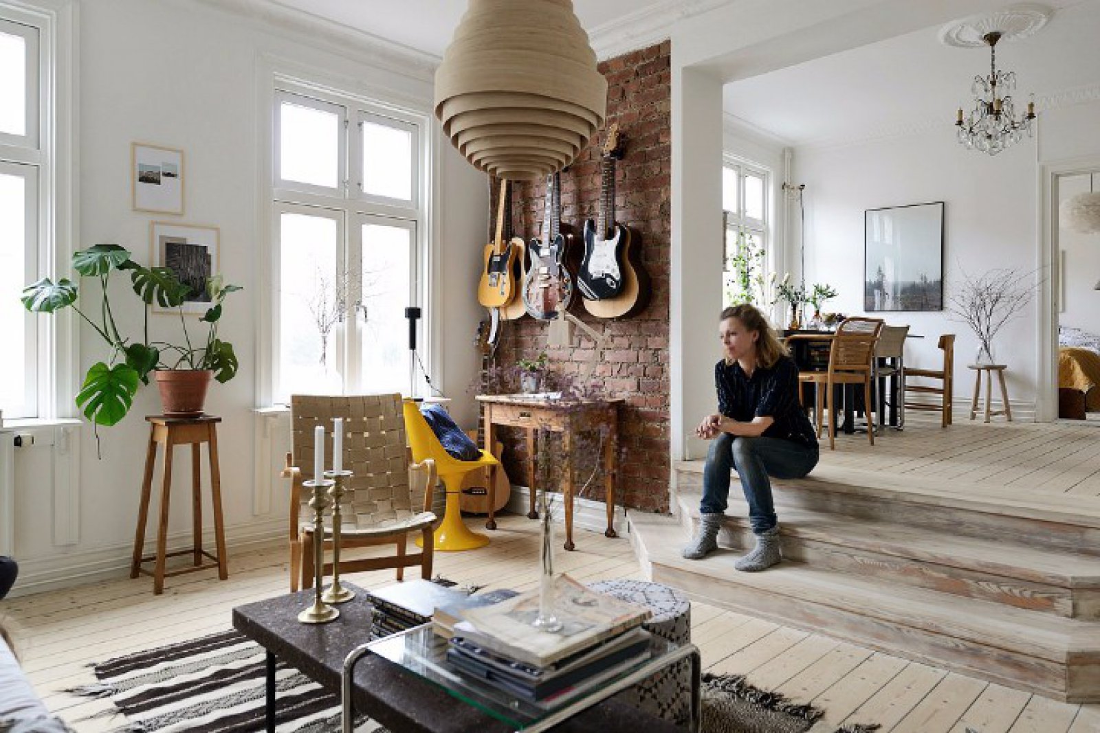 国外超美纯白北欧风住宅-4