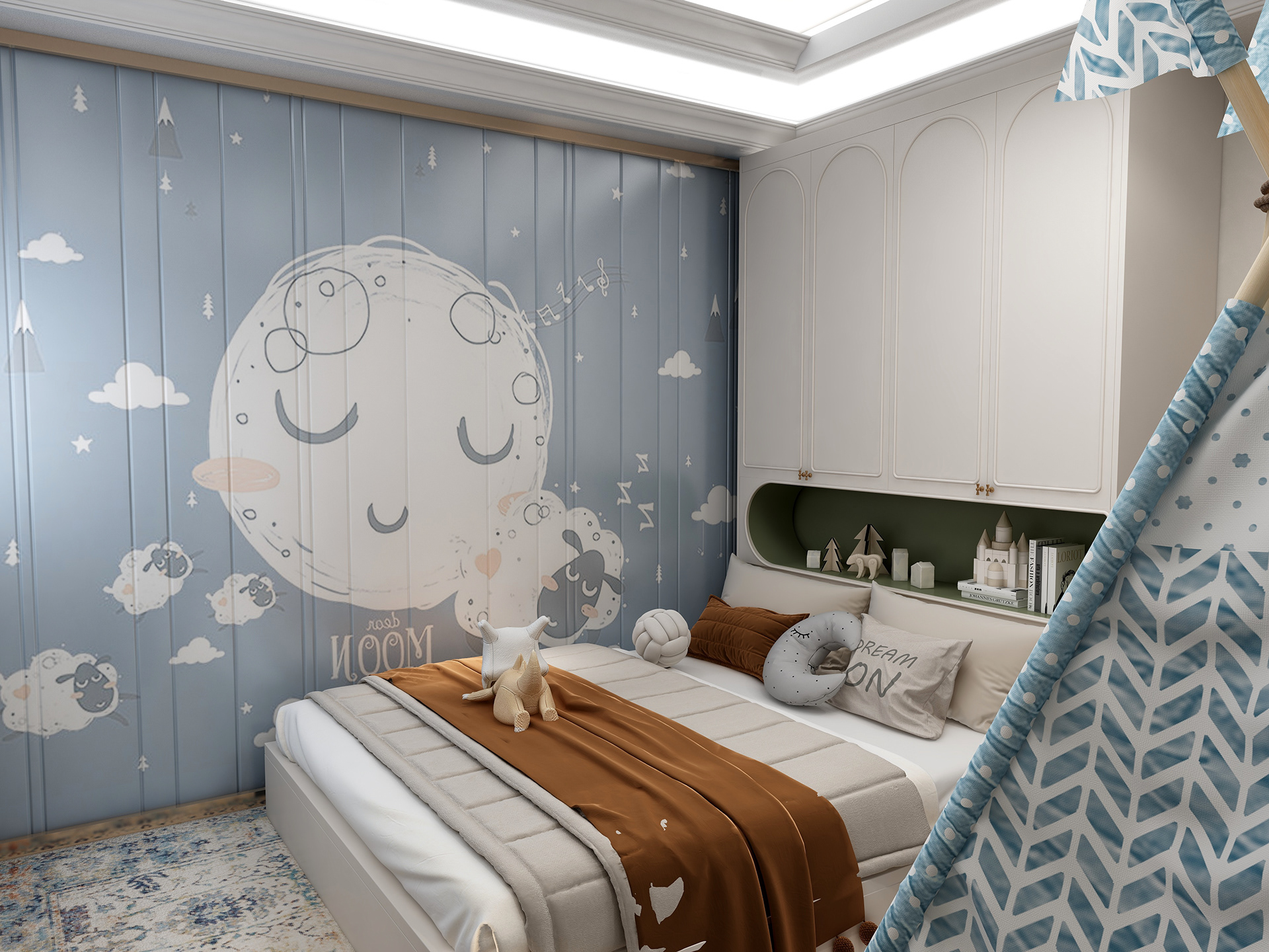 斯堪的纳维亚风格家居室内设计项目-13